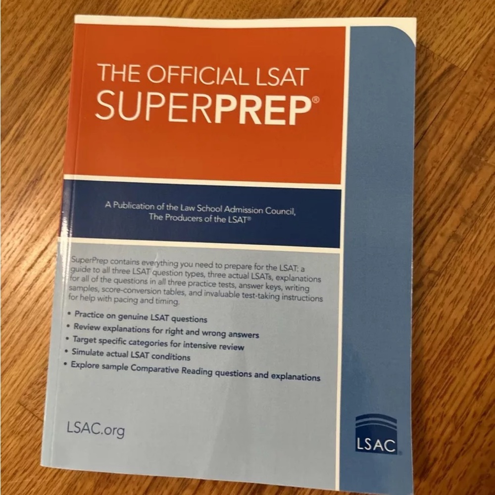 The Official LSAT SuperPrep by LSAC